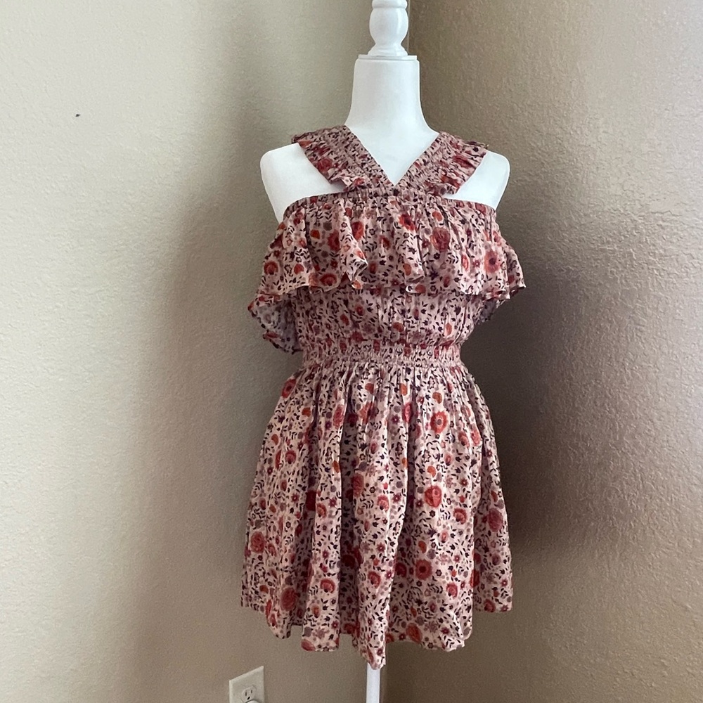 NWT Spell Lady Untamed Frill Mini Dress - Picture 5 of 12